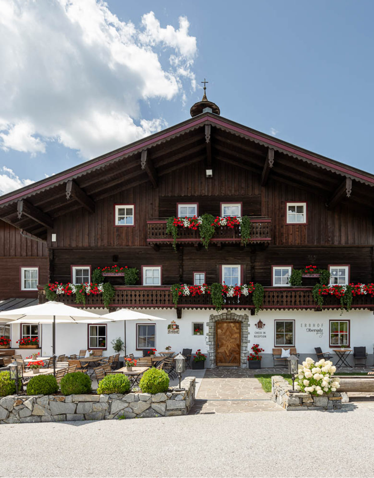 Außenansicht vom Erbhof am Obersulzberggut